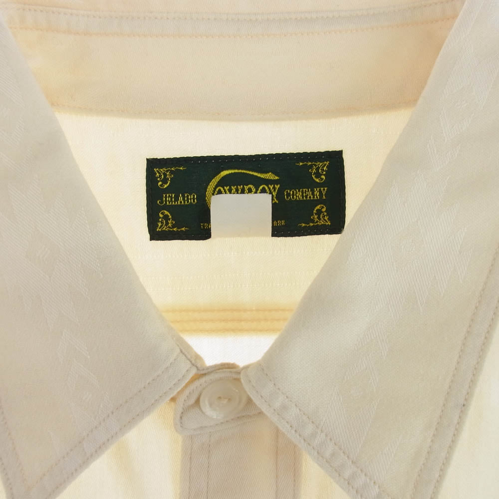 JELADO ジェラード ネイティブ柄 長袖シャツ オフホワイト系 XL【中古】