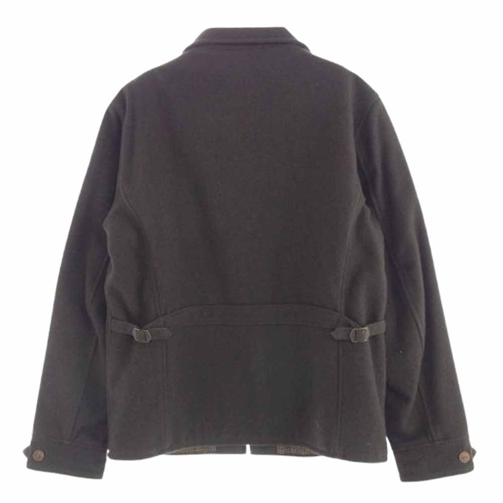 ダリーズアンドコー ウール スポーツ ジップ ジャケット カーキ系 17 1/2【中古】