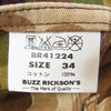 Buzz Rickson's バズリクソンズ BR41224 USMC M-1942 CAMOUFLAGE UTILITY PANTS リバーシブル ダック カモ パンツ ブラウン系 34【中古】