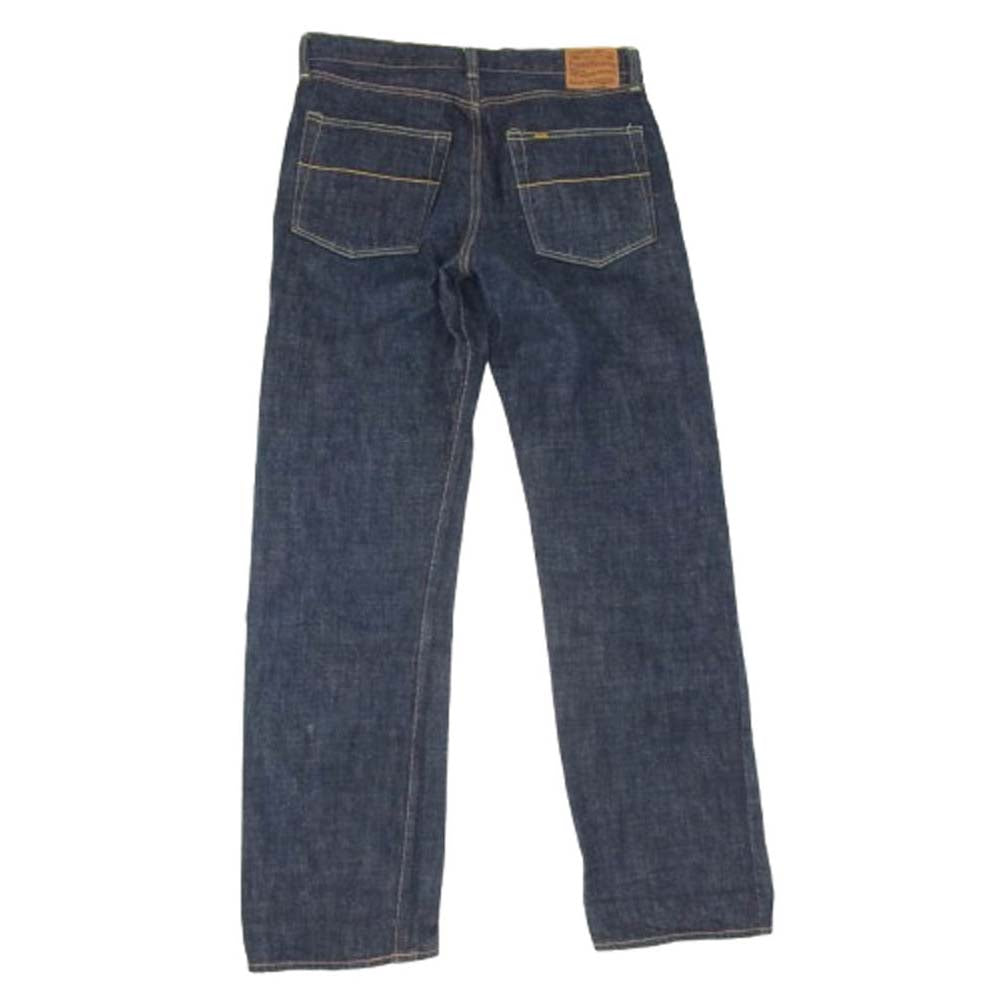 トロフィークロージング 1605 STANDARD DIRT DENIM スタンダード ダート デニムパンツ ボタンフライ セルビッチ インディゴブルー系 34【中古】