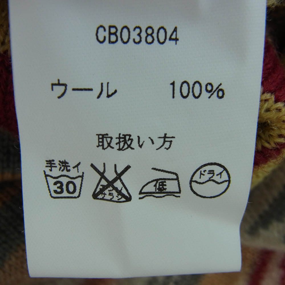 JELADO ジェラード CB03804 JACQUARD KNIT Cherokee Knit ジャガード チェロキー ニット  カーディガン マルチカラー系 L【中古】