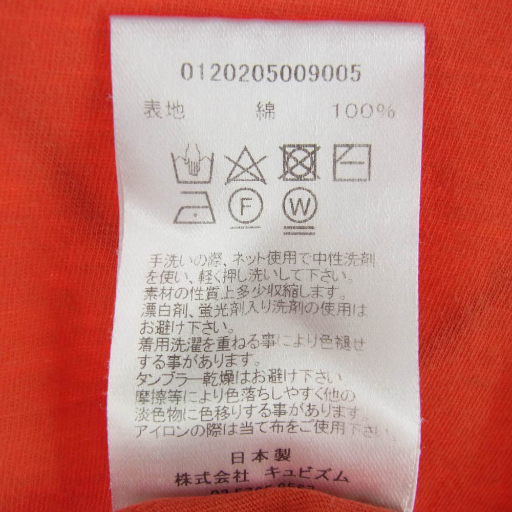 VISVIM ビズビム 20AW 0120205009005 SUBLIG JUMBO 3-PACK S/S MULTI サブリグ ジャンボ パック 半袖 Tシャツ レッド系 3【中古】