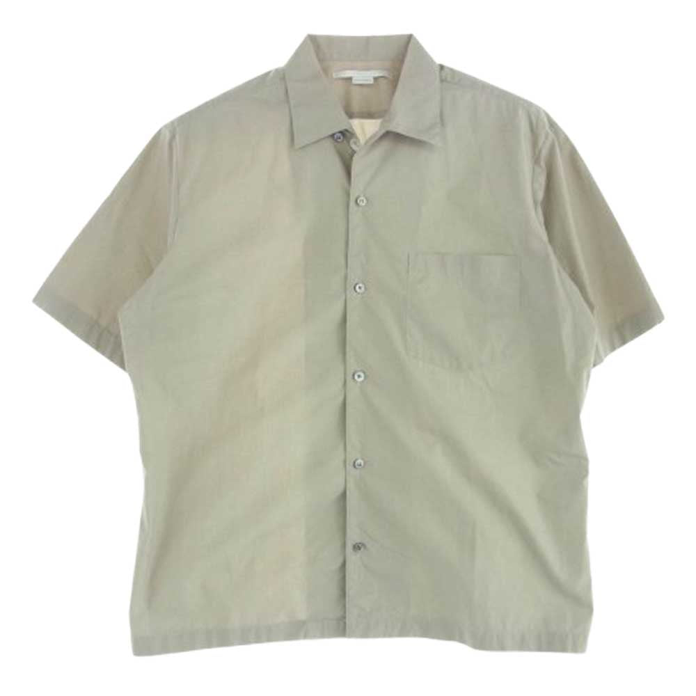 Stella McCartney ステラマッカートニー 459362 SIN18 オープンカラー 半袖 シャツ グレー系 39【中古】
