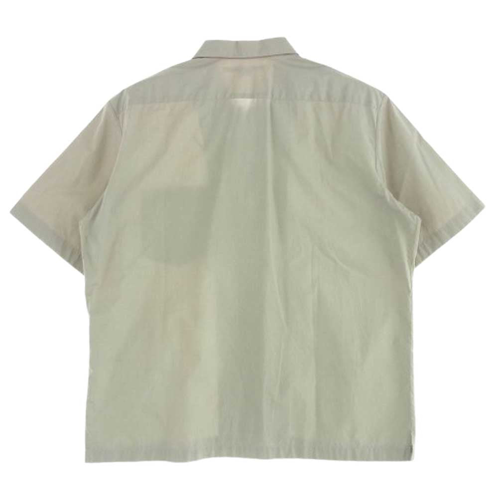 Stella McCartney ステラマッカートニー 459362 SIN18 オープンカラー 半袖 シャツ グレー系 39【中古】