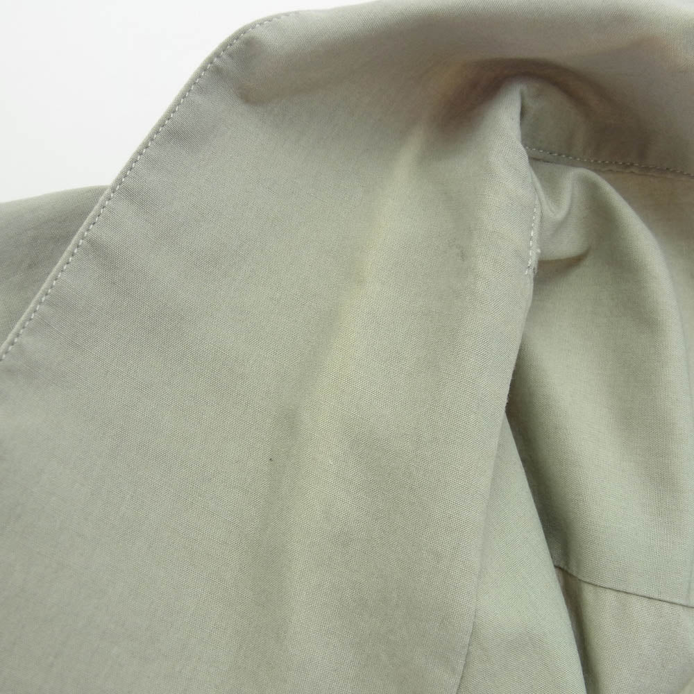 Stella McCartney ステラマッカートニー 459362 SIN18 オープンカラー 半袖 シャツ グレー系 39【中古】