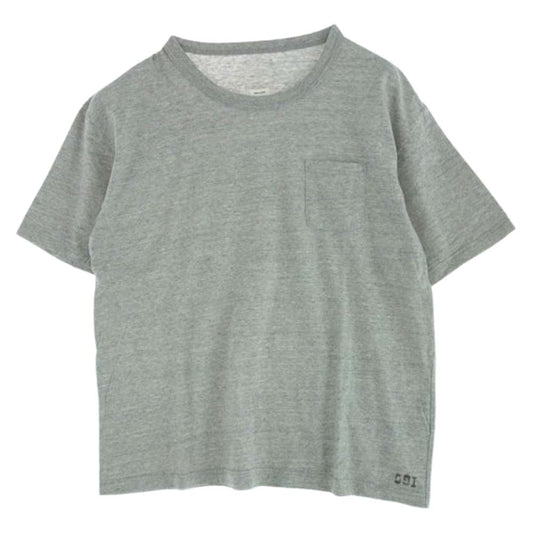 VISVIM ビズビム 20SS 0120105010022 JUMBO TEE S/S NUMBERING ジャンボ Tシャツ ナンバリング グレー系 3【美品】【中古】