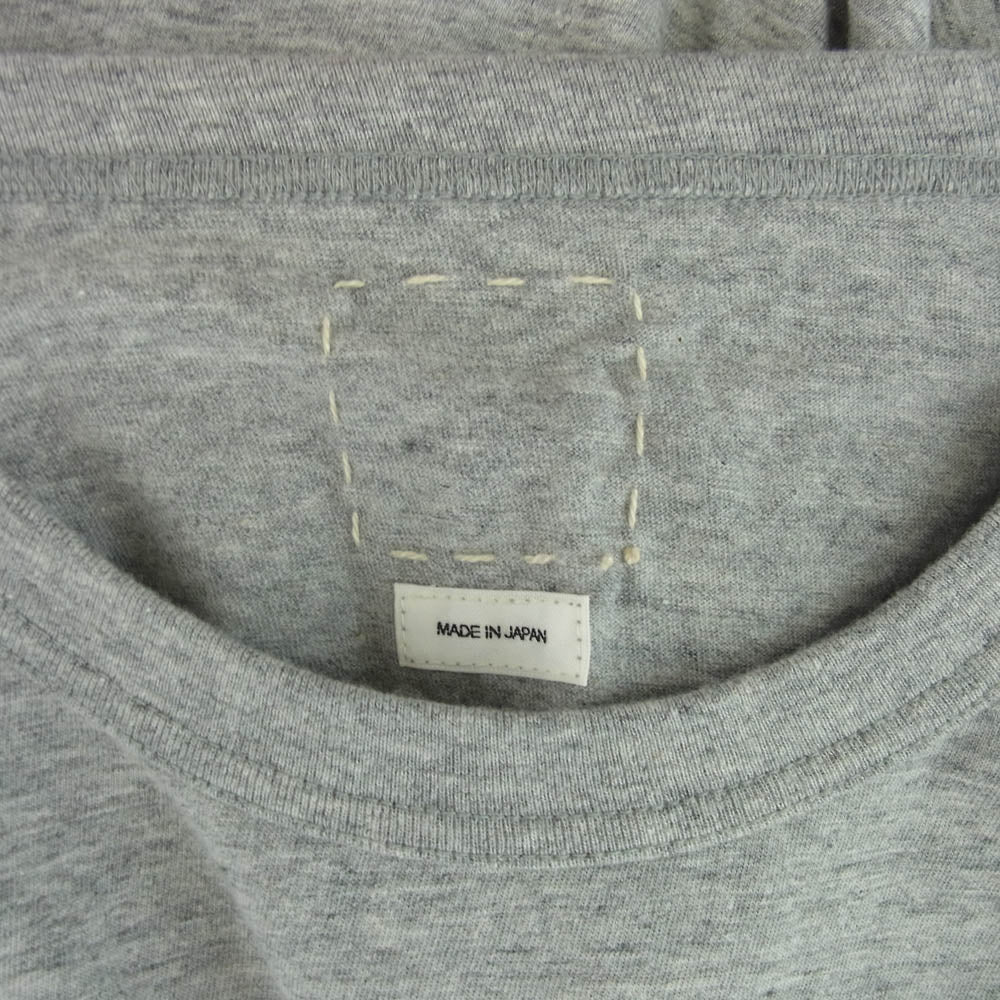 VISVIM ビズビム 20SS 0120105010022 JUMBO TEE S/S NUMBERING ジャンボ Tシャツ ナンバリング グレー系 3【美品】【中古】