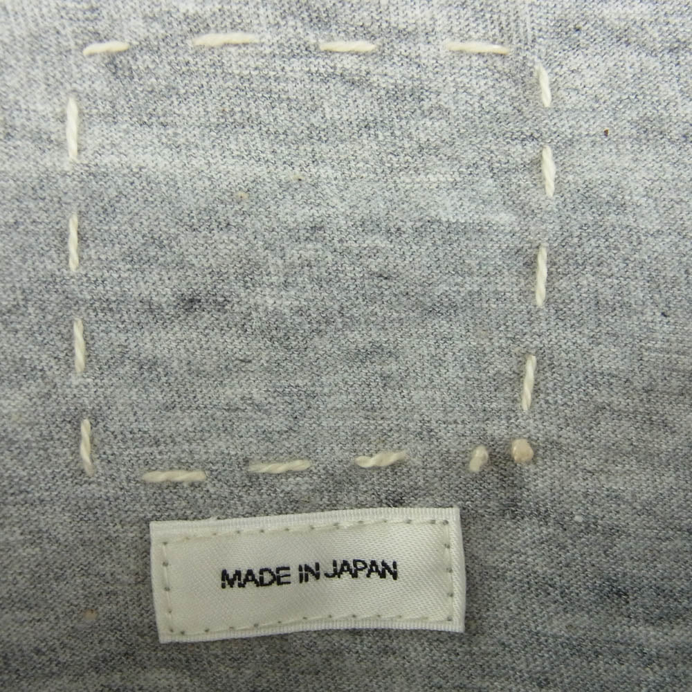 VISVIM ビズビム 20SS 0120105010022 JUMBO TEE S/S NUMBERING ジャンボ Tシャツ ナンバリング グレー系 3【美品】【中古】