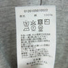 VISVIM ビズビム 20SS 0120105010022 JUMBO TEE S/S NUMBERING ジャンボ Tシャツ ナンバリング グレー系 3【美品】【中古】