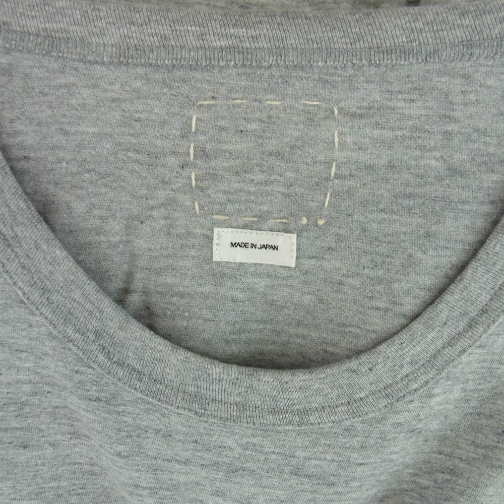 VISVIM ビズビム 20SS 0120105010022 JUMBO TEE S/S NUMBERING ジャンボ Tシャツ ナンバリング グレー系 2【美品】【中古】