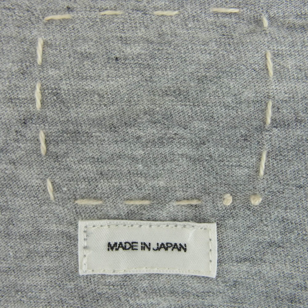 VISVIM ビズビム 20SS 0120105010022 JUMBO TEE S/S NUMBERING ジャンボ Tシャツ ナンバリング グレー系 2【美品】【中古】