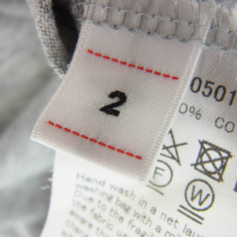 VISVIM ビズビム 20SS 0120105010022 JUMBO TEE S/S NUMBERING ジャンボ Tシャツ ナンバリング グレー系 2【美品】【中古】