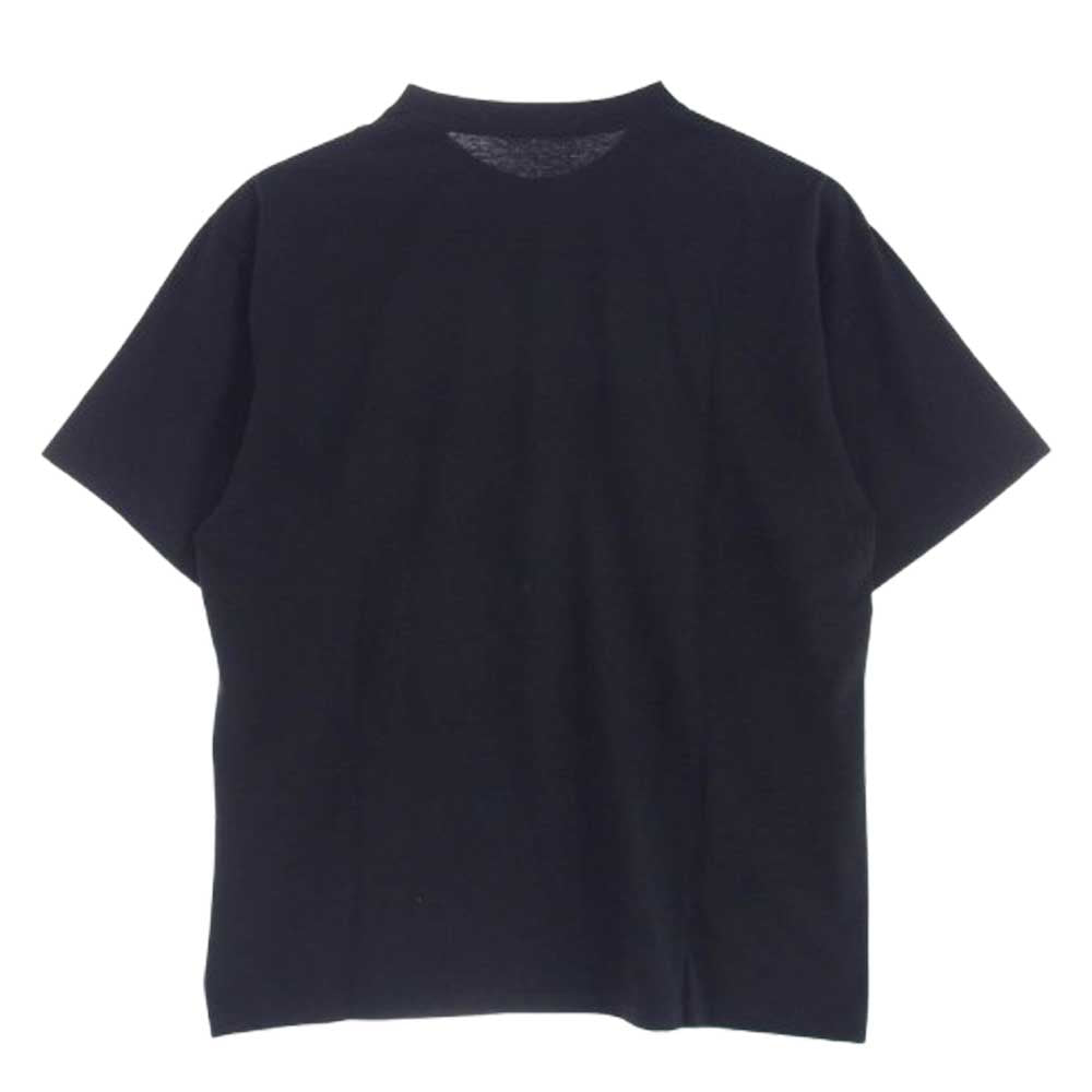 COMOLI コモリ Z01-05010 コットンジャージ 半袖 Tシャツ ブラック系 3【中古】