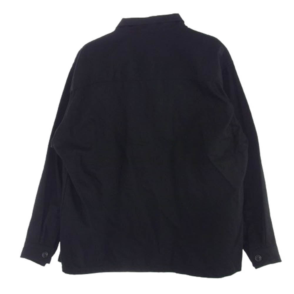DESCENDANT ディセンダント BRONSON ORGANIC COTTON TWILL LS SHIRT 長袖 シャツ ブラック系 3【中古】
