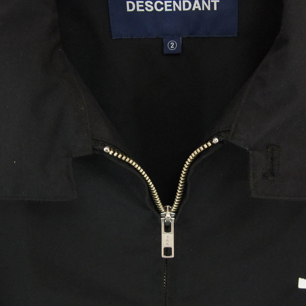DESCENDANT ディセンダント スウィングトップ ジャケット ブルゾン ブラック系 2【中古】