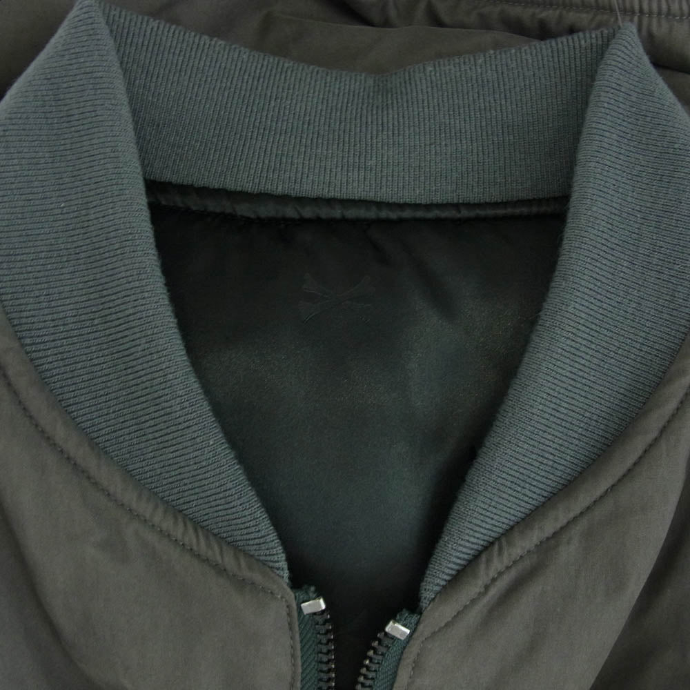 WTAPS ダブルタップス 23AW 232WVDT-JKM05 JFW-02 / JACKET / NYCO. WEATHER リバーシブル フライト ジャケット ダークグレー系 03【中古】