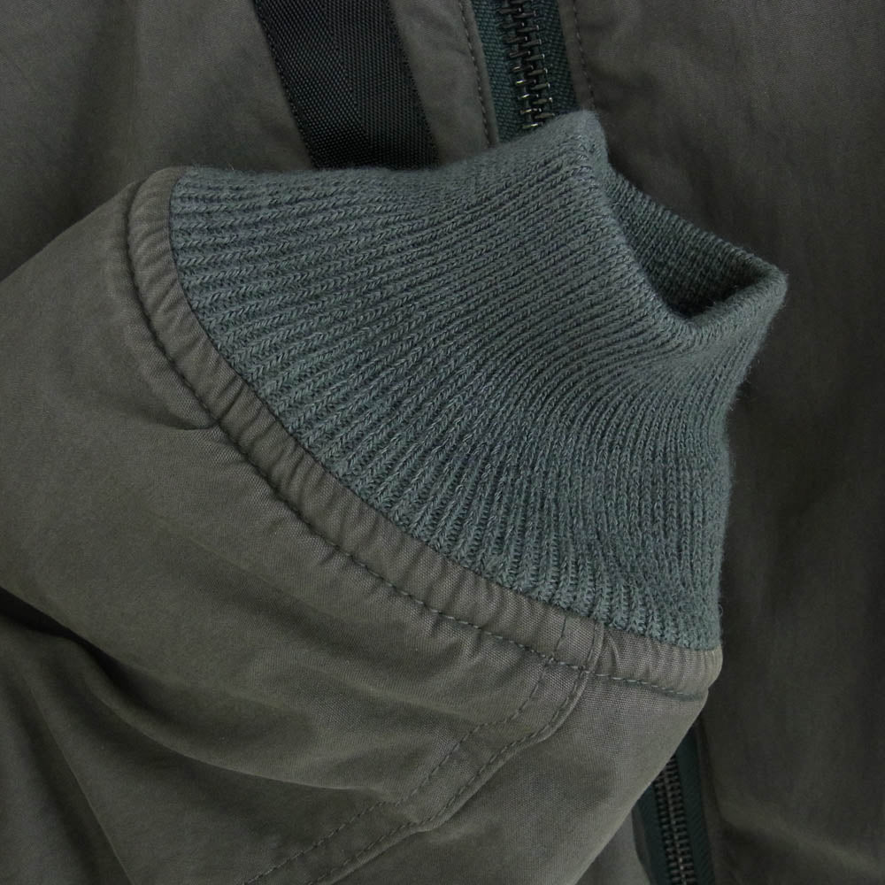 WTAPS ダブルタップス 23AW 232WVDT-JKM05 JFW-02 / JACKET / NYCO. WEATHER リバーシブル フライト ジャケット ダークグレー系 03【中古】