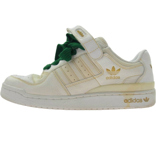 adidas アディダス 13385 FORUM LO フォーラム ロー スニーカー 白系 ホワイト系 30cm【中古】