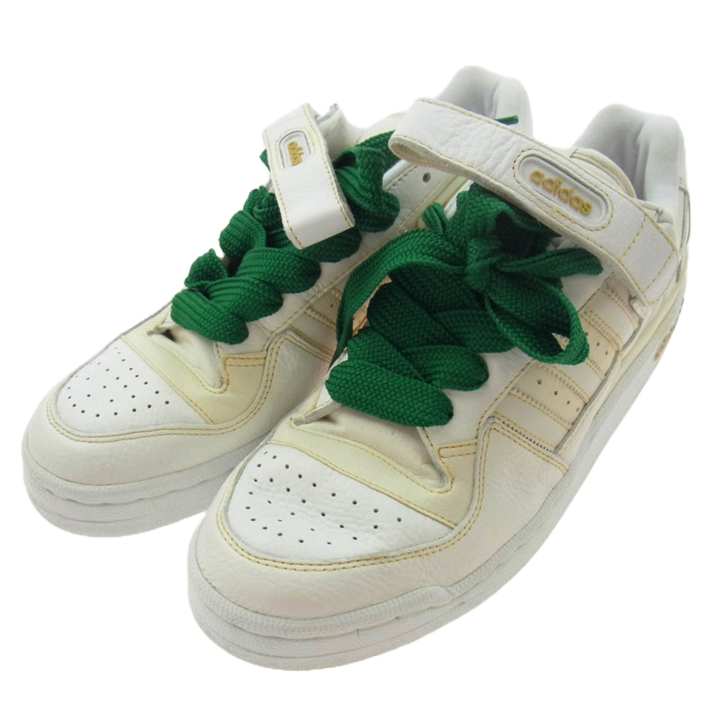 adidas アディダス 13385 FORUM LO フォーラム ロー スニーカー 白系 ホワイト系 30cm【中古】