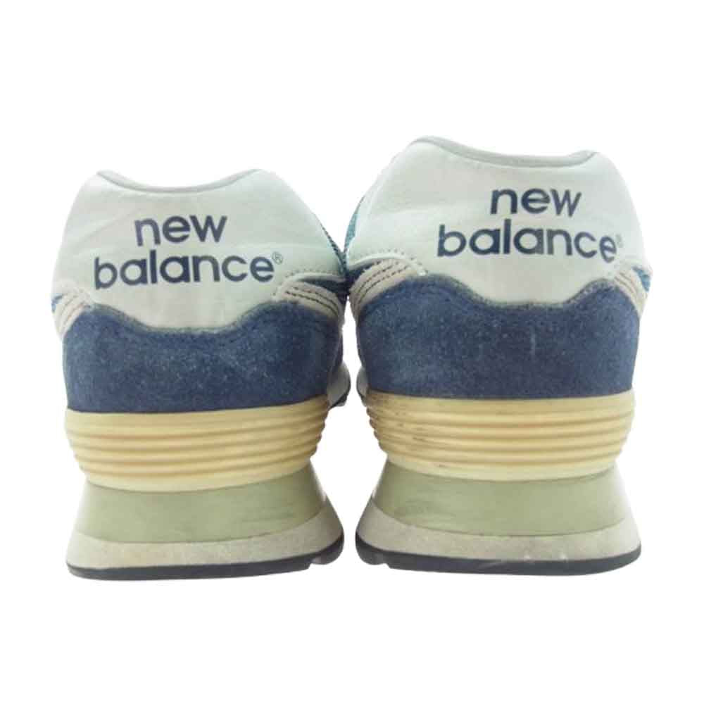 NEW BALANCE ニューバランス ML574VN ローカット スニーカー ネイビー ネイビー系 27.5cm【中古】