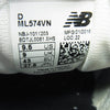 NEW BALANCE ニューバランス ML574VN ローカット スニーカー ネイビー ネイビー系 27.5cm【中古】
