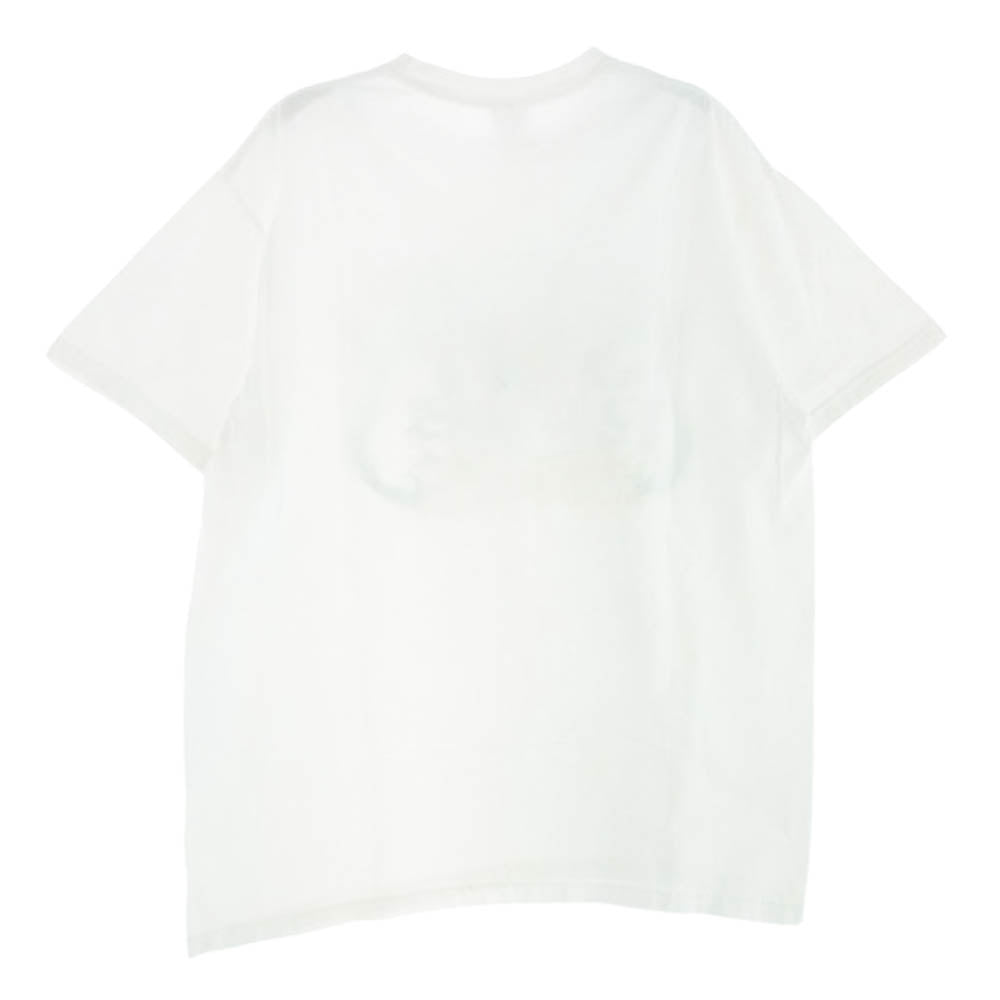 Supreme シュプリーム 21SS Crest Tee プリント 半袖 Tシャツ ホワイト系 M【中古】