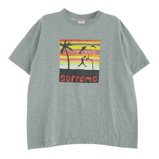 Supreme シュプリーム 21SS DUNK TEE ダンク 半袖 Tシャツ グレー系 M【中古】