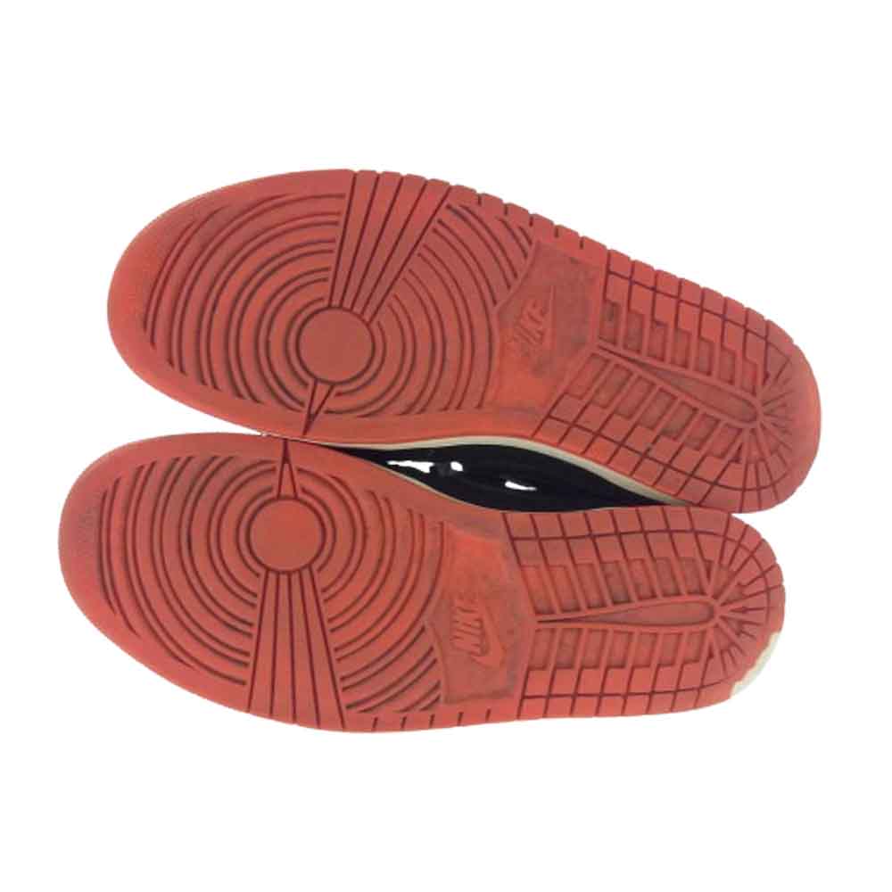NIKE ナイキ DN4904-001 Air Jordan 1 Mid Siempre Familia エアジョーダン1 ミッド シエンプレ ファミリア ハイカット スニーカー ブラック系 レッド系 29cm【中古】
