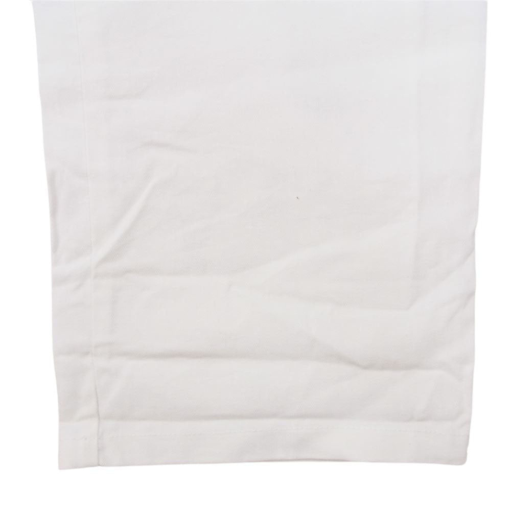 チェコ軍 ヘリンボーン コック パンツ スノーカモ ミリタリー イージーパンツ ホワイト系 サイズ表記無【中古】