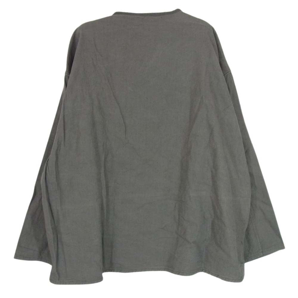 ロシア軍 Deadstock Henry Neck Sleeping Shirts ヘンリーネック スリーピング シャツ グレー系 サイズ表記無【中古】