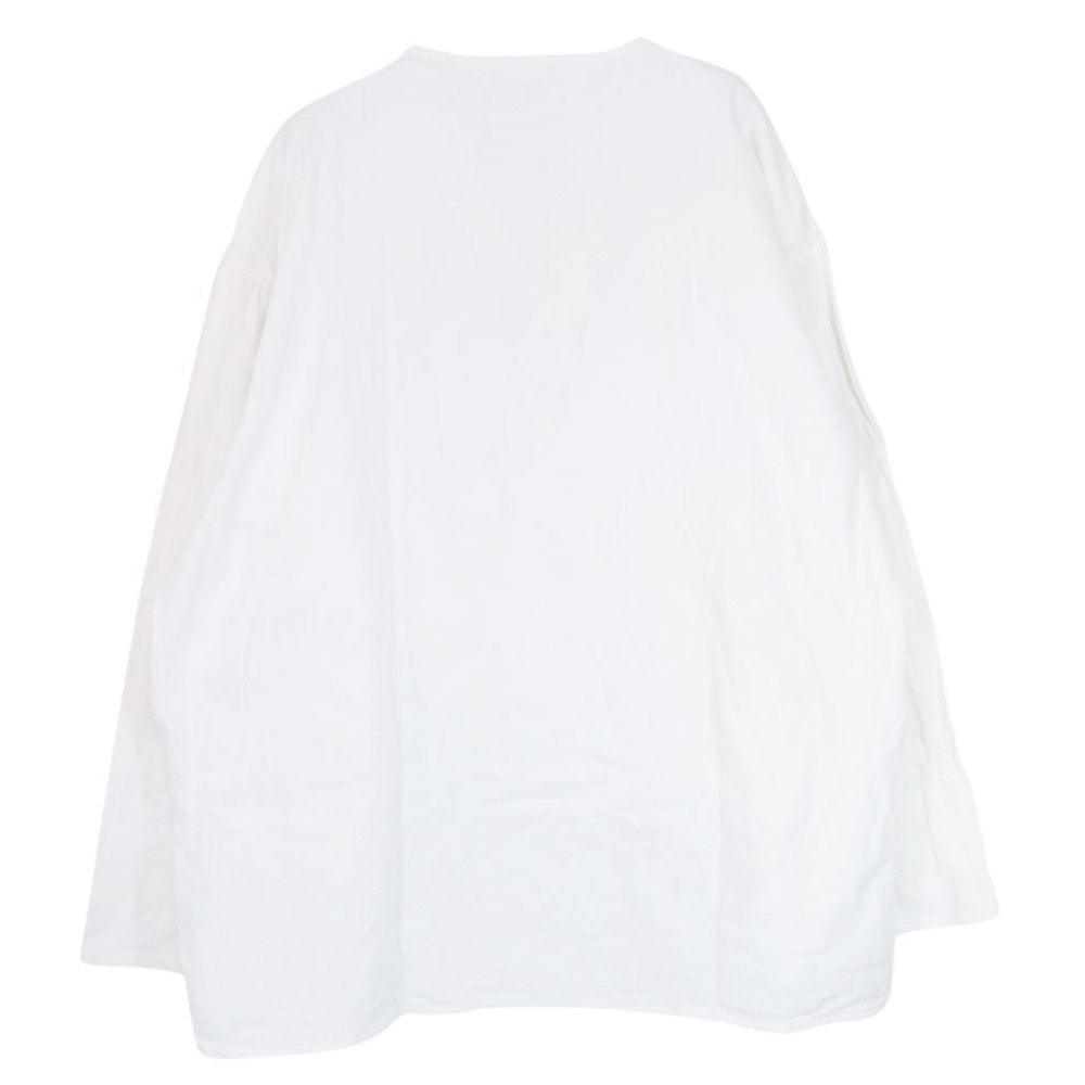 ロシア軍 Deadstock Henry Neck Sleeping Shirts ヘンリーネック スリーピング シャツ ホワイト系 サイズ表記無【中古】