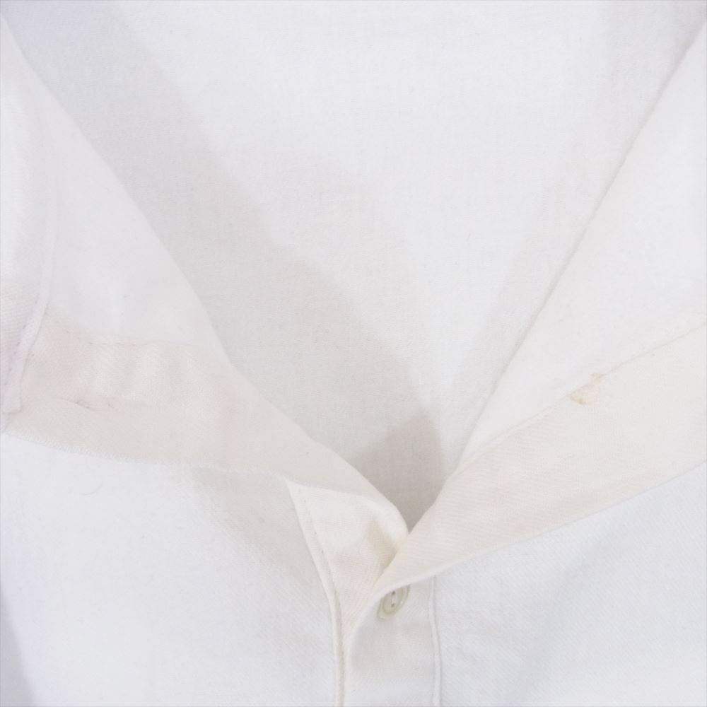 ロシア軍 Deadstock Henry Neck Sleeping Shirts ヘンリーネック スリーピング シャツ ホワイト系 サイズ表記無【中古】
