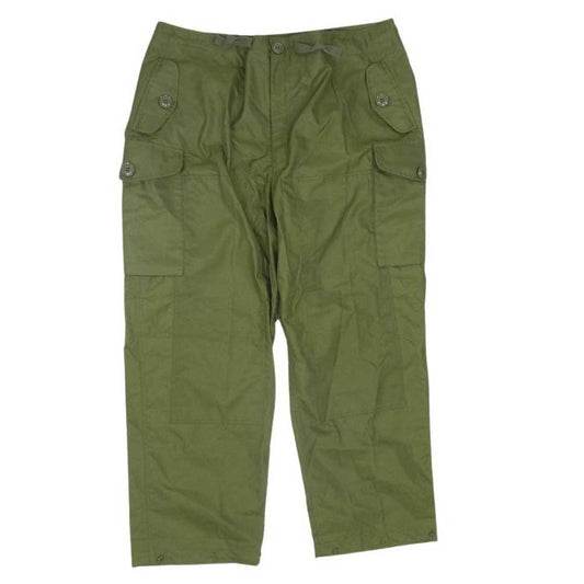 カナダ軍 8415-21-798-8606 ウィンド オーバー ミリタリー パンツ カーキ系 サイズ表記無【中古】