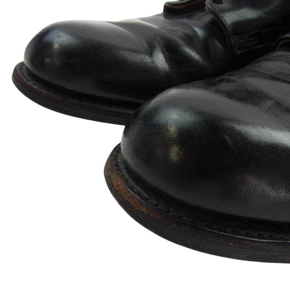 アメリカ海軍 80s 90s CRADDOCK TERRY ミリタリー サービス シューズ  ブラック系 10.5【中古】