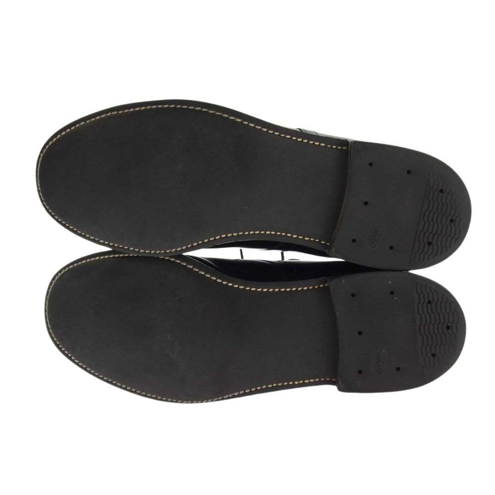 アメリカ海軍 80s 90s CRADDOCK TERRY ミリタリー サービス シューズ  ブラック系 10.5【中古】