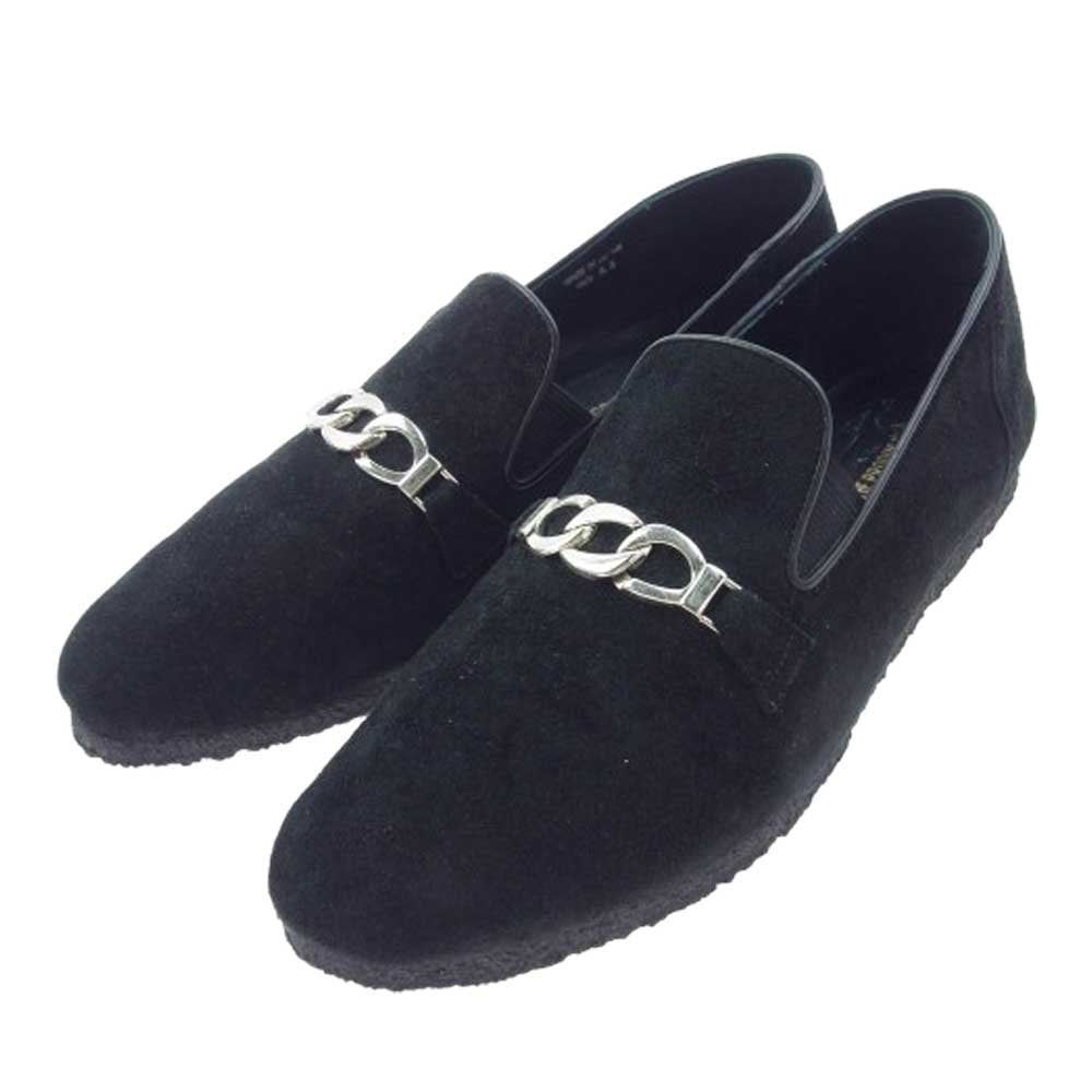 COOTIE クーティー 21AW CC-115 Raza Chain Bit Shoes Black Silver チェーン ビット シューズ ブラック系 8.5【中古】