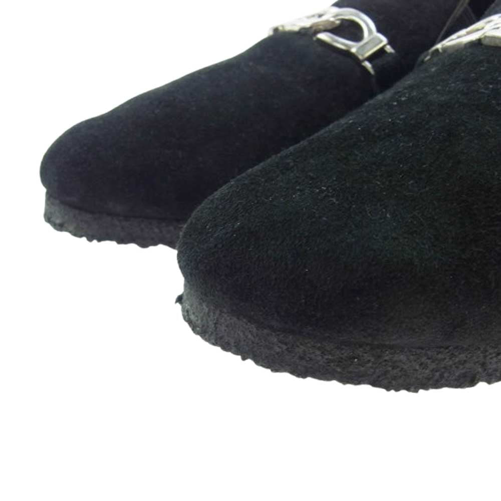 COOTIE クーティー 21AW CC-115 Raza Chain Bit Shoes Black Silver チェーン ビット シューズ ブラック系 8.5【中古】