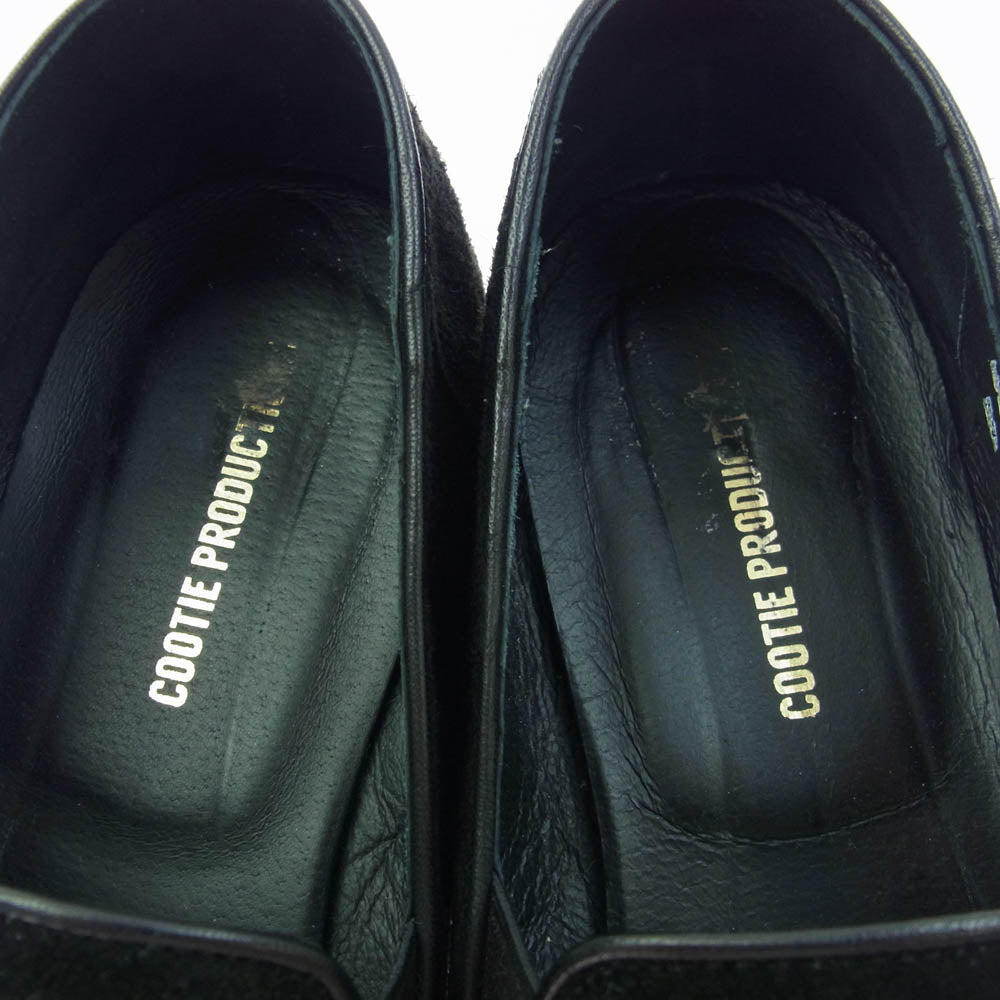 COOTIE クーティー 21AW CC-115 Raza Chain Bit Shoes Black Silver チェーン ビット シューズ ブラック系 8.5【中古】