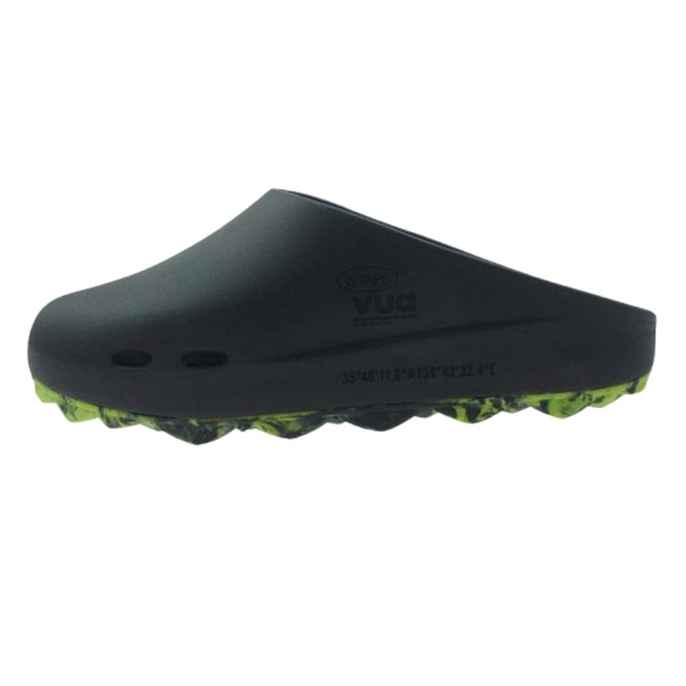 WTAPS ダブルタップス 24SS 241AU46D-FW01 LUX-1 GREEN グリーン コンフォート サンダル ブラック系 US8【中古】