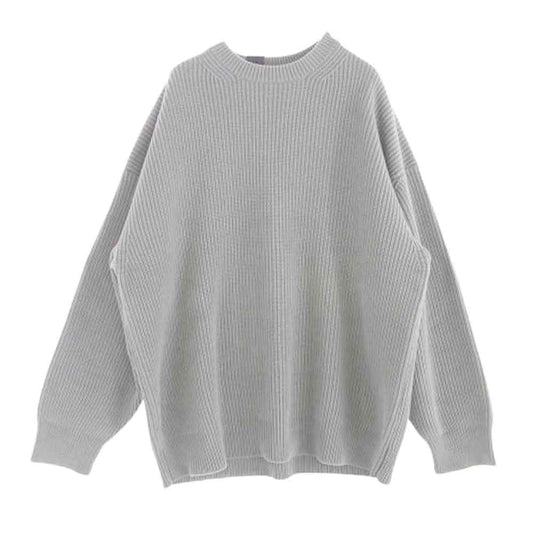 N.HOOLYWOOD エヌハリウッド 2242-KT04-030 CREW NECK KNIT クルー ネック ニット グレー グレー系 38【中古】
