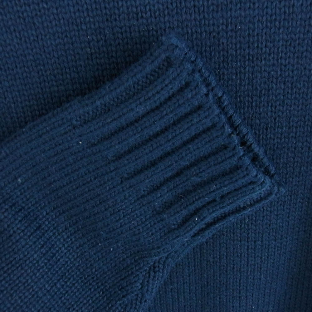 WTAPS ダブルタップス 23AW 232MADT-KNM05 CREW NECK SWEATER クルーネック ニット セーター ネイビー ネイビー系 3【中古】