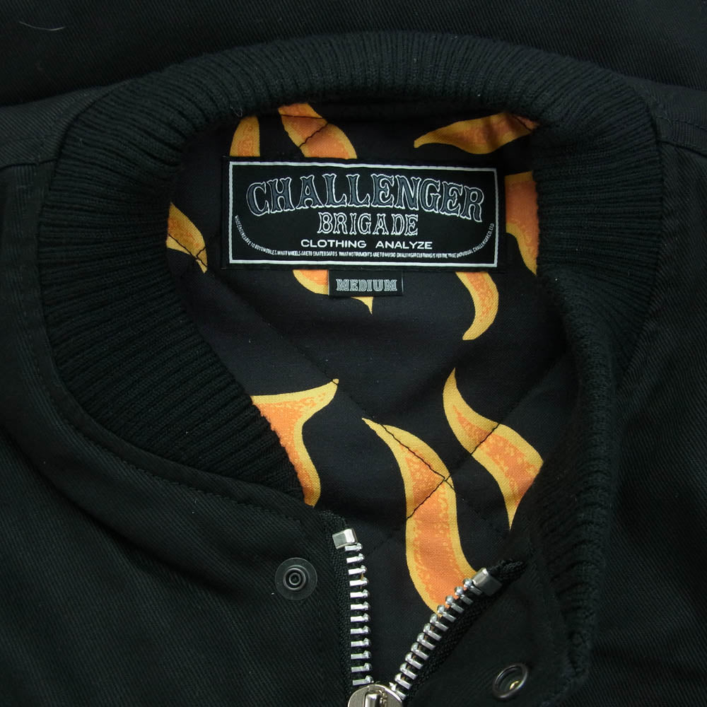 CHALLENGER チャレンジャー 25SS CLG-JK 025-004 DERBY VEST ダービー ベスト ブラック系 M【美品】【中古】