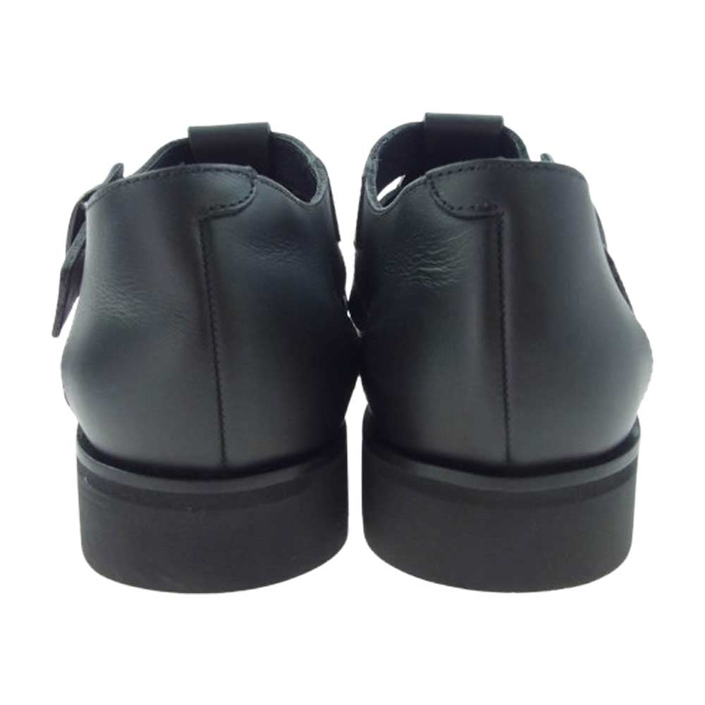 WTAPS ダブルタップス 241PJ48D-FW01S PARABOOT パラブーツ Pacific Sport レザー シューズ サンダル ブラック系 EU41【中古】