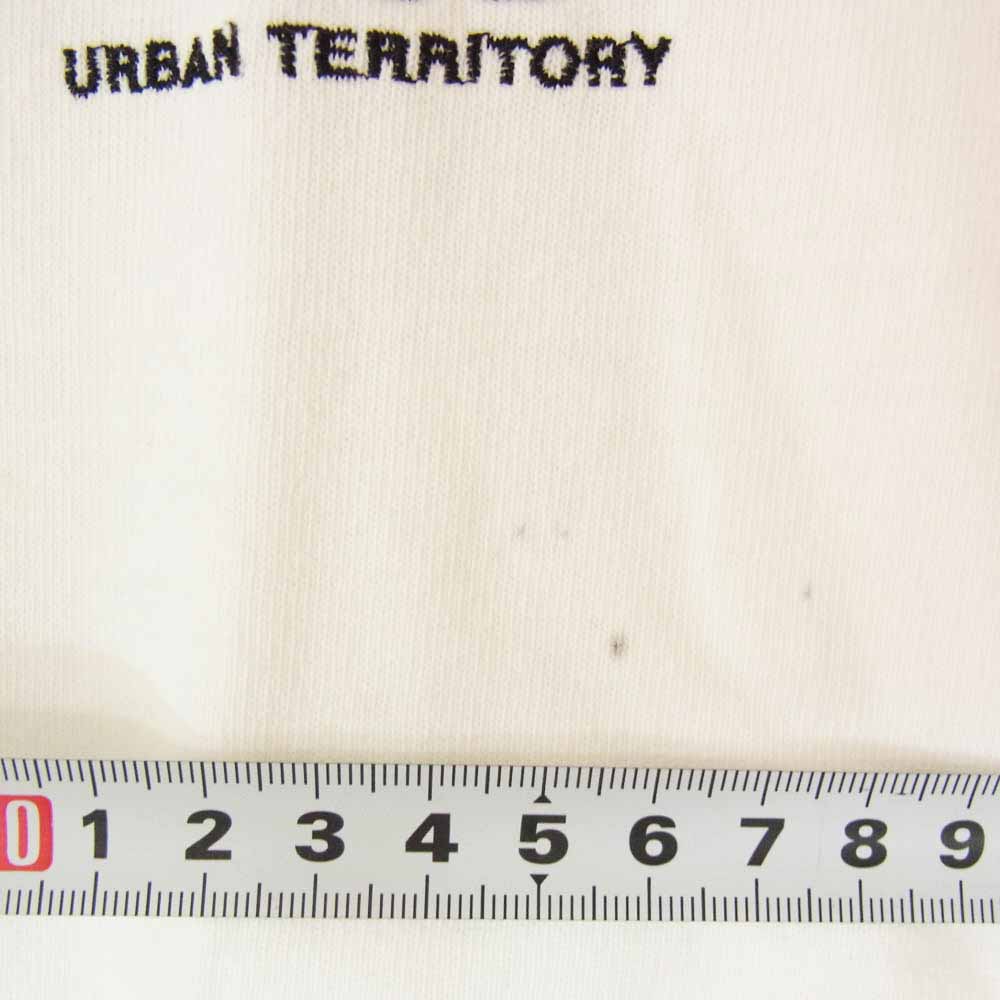 WTAPS ダブルタップス 23SS 232ATDT-CSM06 AII 01 LS COTTON PROTECT コットン プロテクト ロゴ 刺繍 カットソー 長袖 Tシャツ ホワイト系 X02【中古】