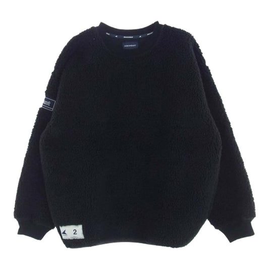 DESCENDANT ディセンダント Horizon Fleece Crew Neck フリース クルーネック スウェット ブラック ブラック系 2【中古】