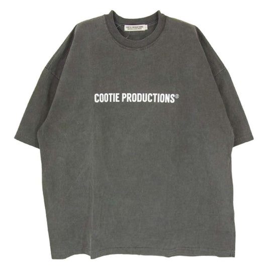COOTIE クーティー 22AW CTE-22A304 Pigment Dyed SS Tee ピグメント ダイ 半袖 Tシャツ グレー系 S【中古】