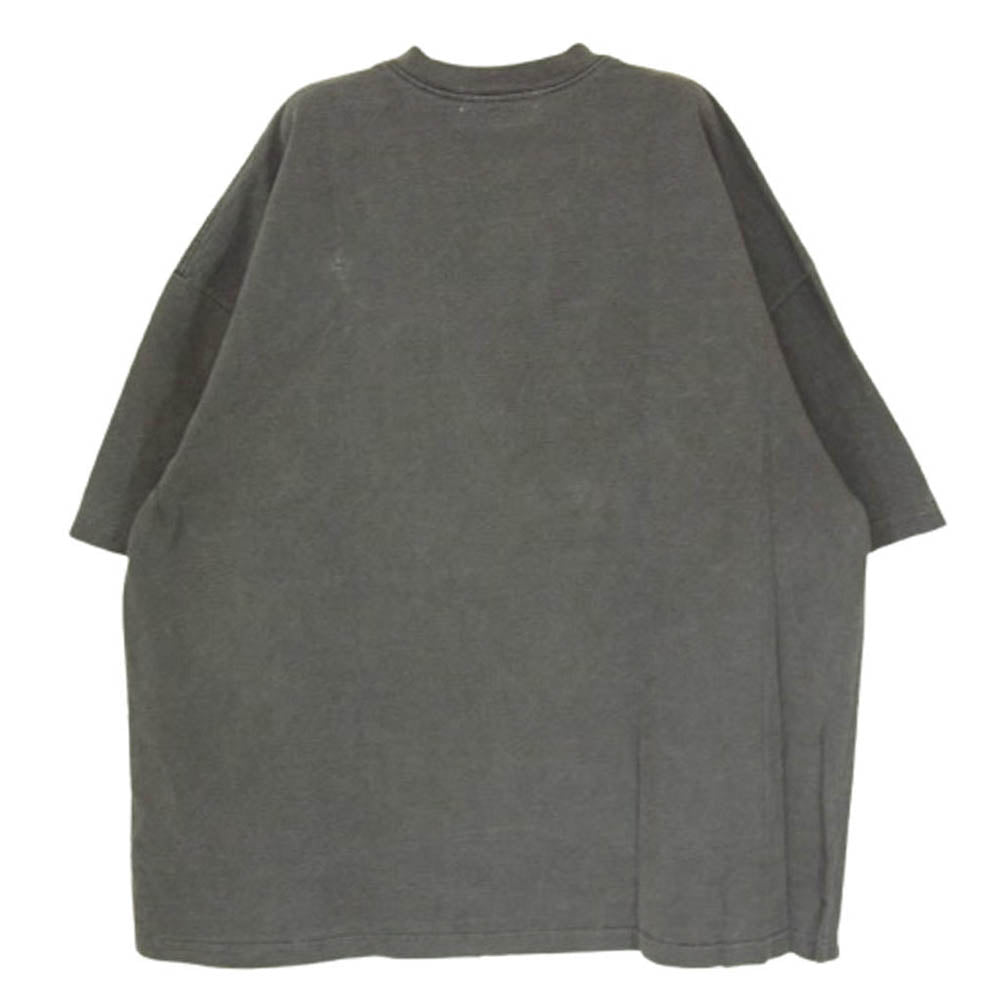 COOTIE クーティー 22AW CTE-22A304 Pigment Dyed SS Tee ピグメント ダイ 半袖 Tシャツ グレー系 S【中古】