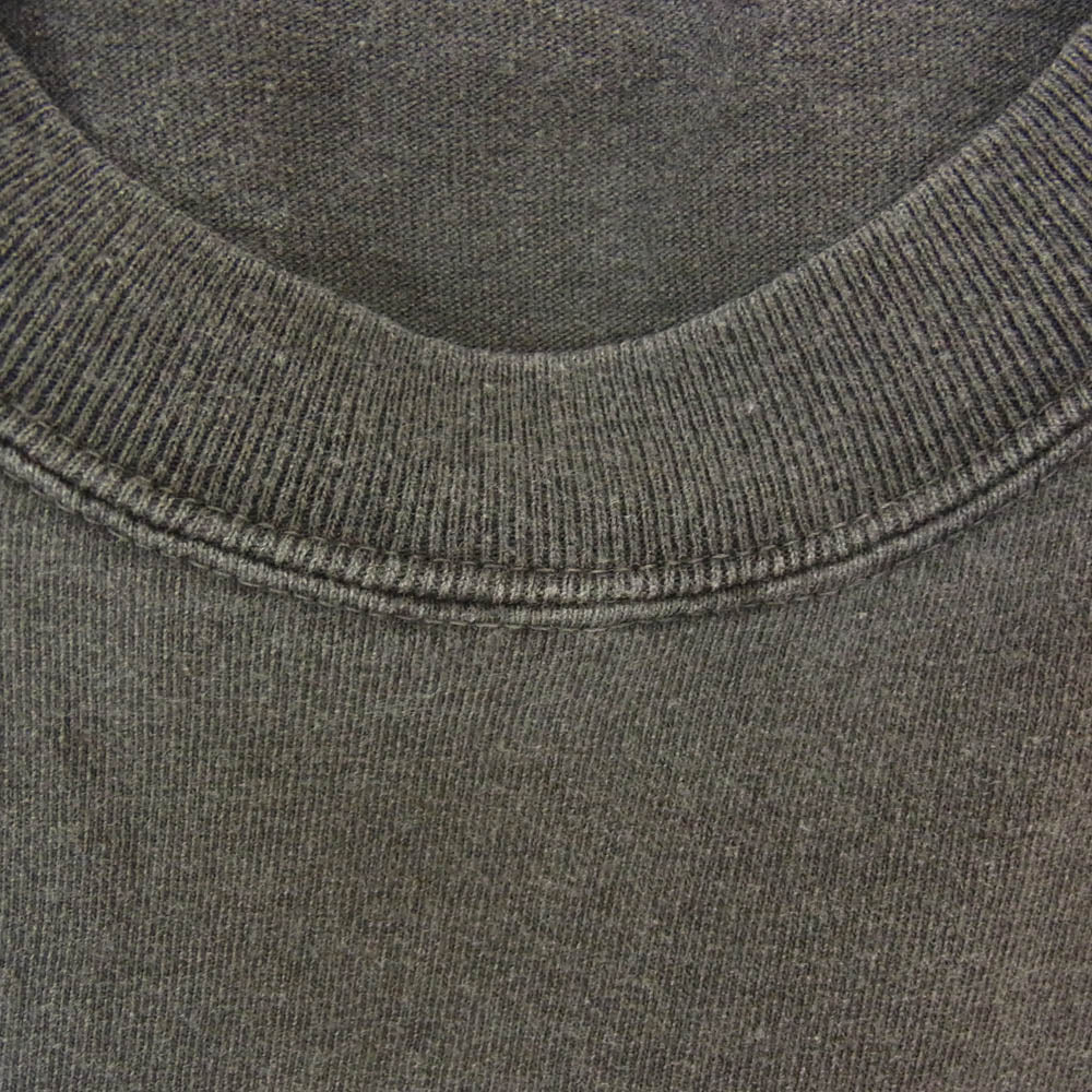COOTIE クーティー 22AW CTE-22A304 Pigment Dyed SS Tee ピグメント ダイ 半袖 Tシャツ グレー系 S【中古】
