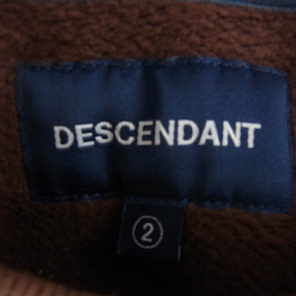 DESCENDANT ディセンダント 24AW HORIZON CREW NECK クルーネック トレーナー スウェット ブラウン ブラウン系 2【中古】