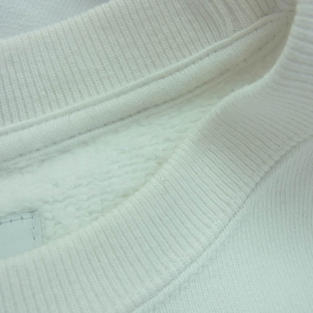 WTAPS ダブルタップス 23AW 232ATDT-CSM21 SWEATER COTTON.PROTECT コットン プロテクト スウェット トレーナー ホワイト ホワイト系 03【中古】